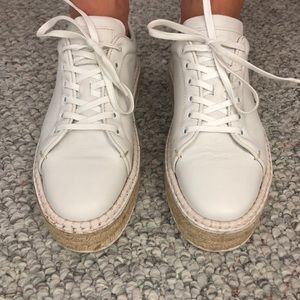 Rag & Bone White Espadrille Sneakers